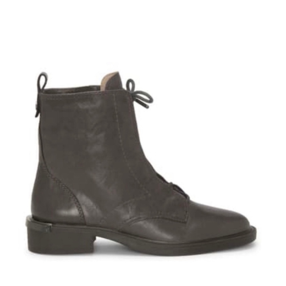 Louise et Cie Tess brown leather lace up boots size 9